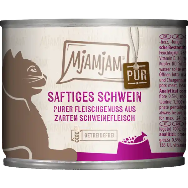 Purer Fleischgenuss saftiges Schwein pur
