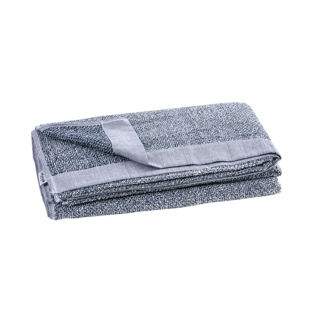 Badehandtuch für Relaxliege XL und Sonnenliege Littoral Baumwolle Blau Iroise