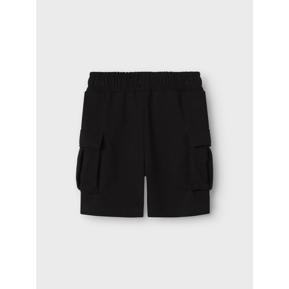 Køb Name It Black Ollie Cargo Shorts Noos