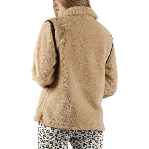 Admas - Chaqueta interior Minnie Leopardo Disney Marrón