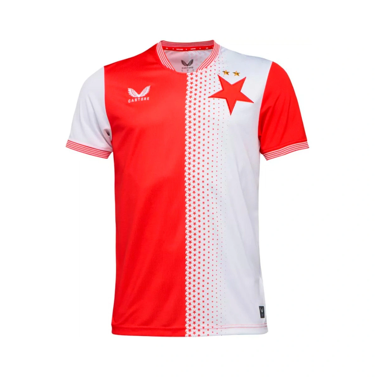 Camisola Castore Slavia Praga Primeiro Equipamento 2025-2026