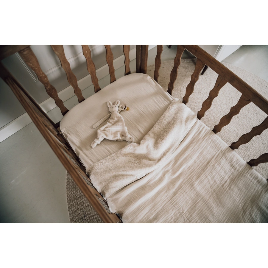 koeka Babydecke Plüsch Faro Weiß