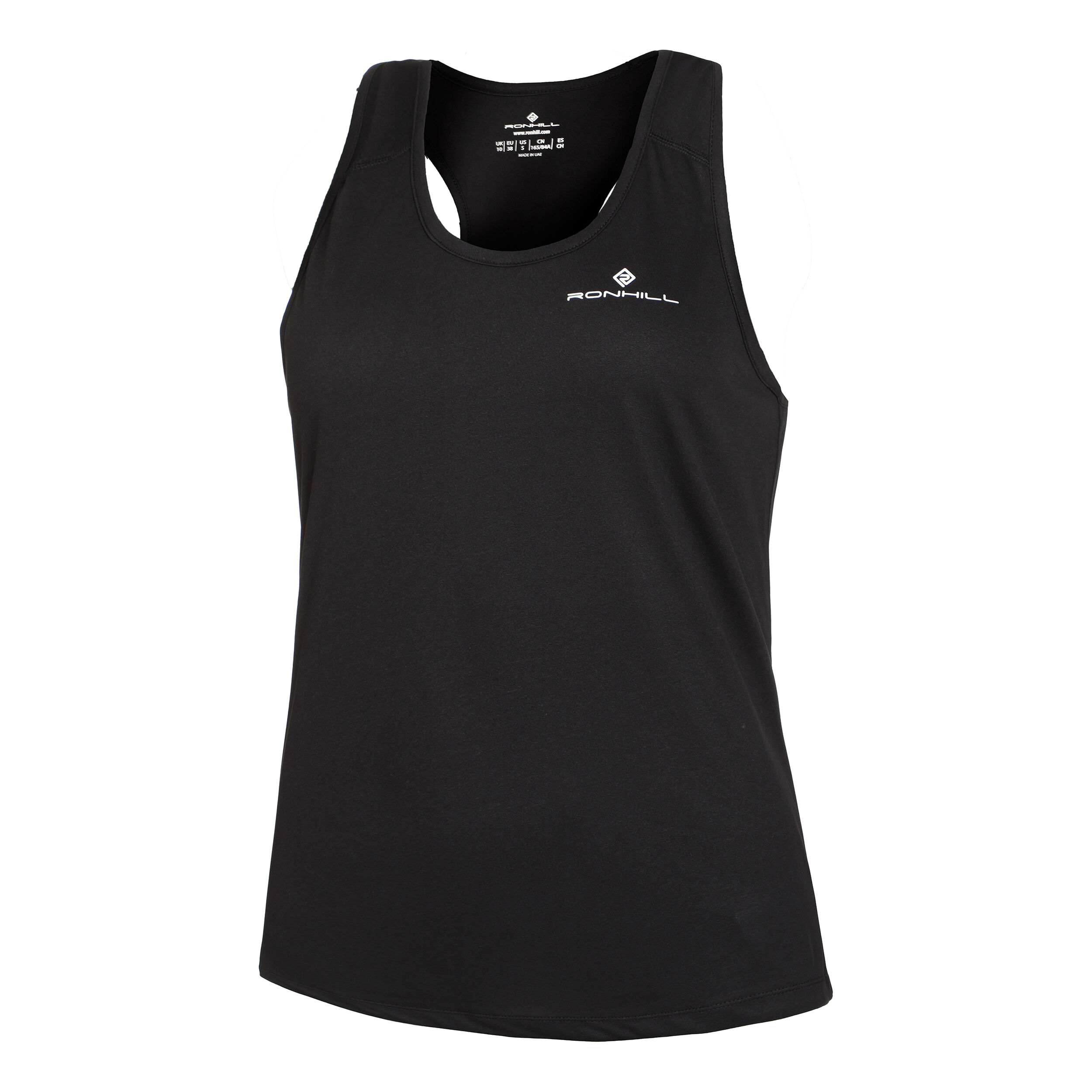 Ronhill Core Débardeur Tank Top Femmes - Noir , Blanc