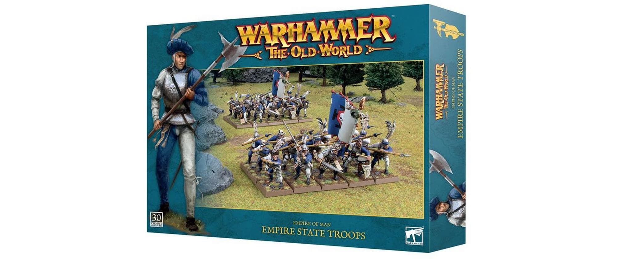 Figurenset Warhammer Empire State TroopsWarhammer The Old World, Imperiale Staatstruppen – Bausatz