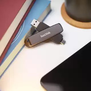SanDisk SDDDE1-2T00-G46 lecteur USB flash 2 To USB Type-A / USB Type-C 3.2 Gen 2 (3.1 Gen 2) Noir