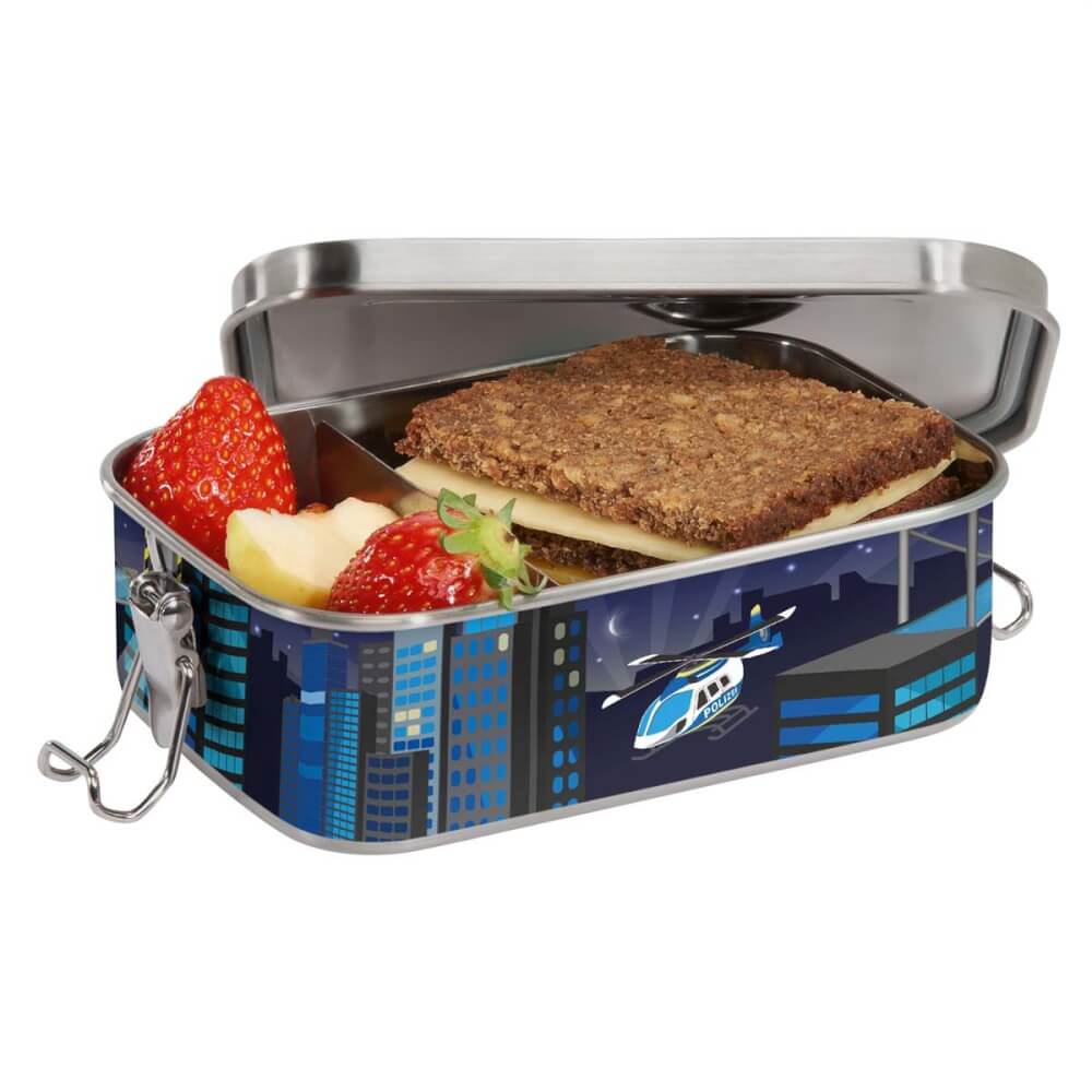 Edelstahl-Lunchbox Helicopter Sam