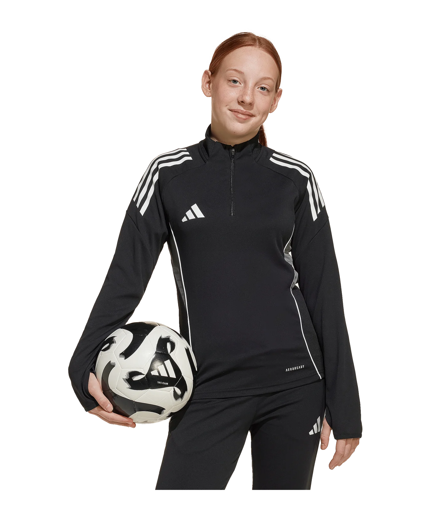 adidas Tiro 25 Competition Sweatshirt Kids Schwarz