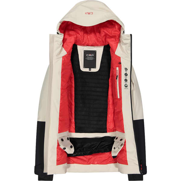 Veste de ski CMP WOMAN UNLIMITECH JACKET HOOD VANIGLIA