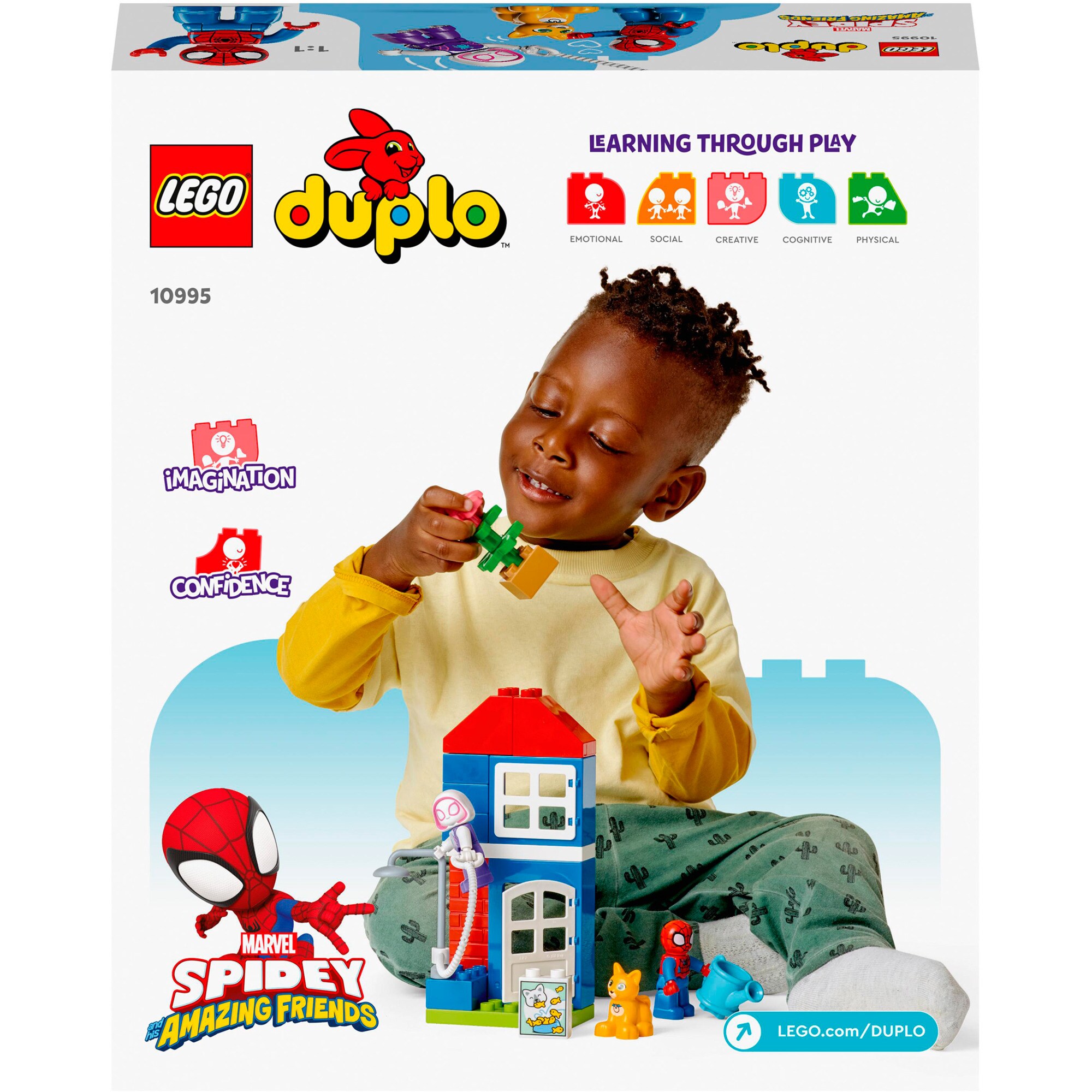 LEGO Konstruktionsspielzeug DUPLO Spider-Mans Haus