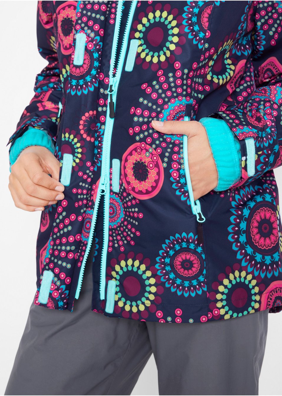 Veste fonctionnelle 3 en 1 à capuche, imperméable