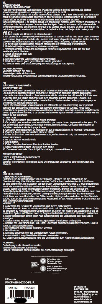 Intratuin geurstokjes Tropic Vanilla 180 ml