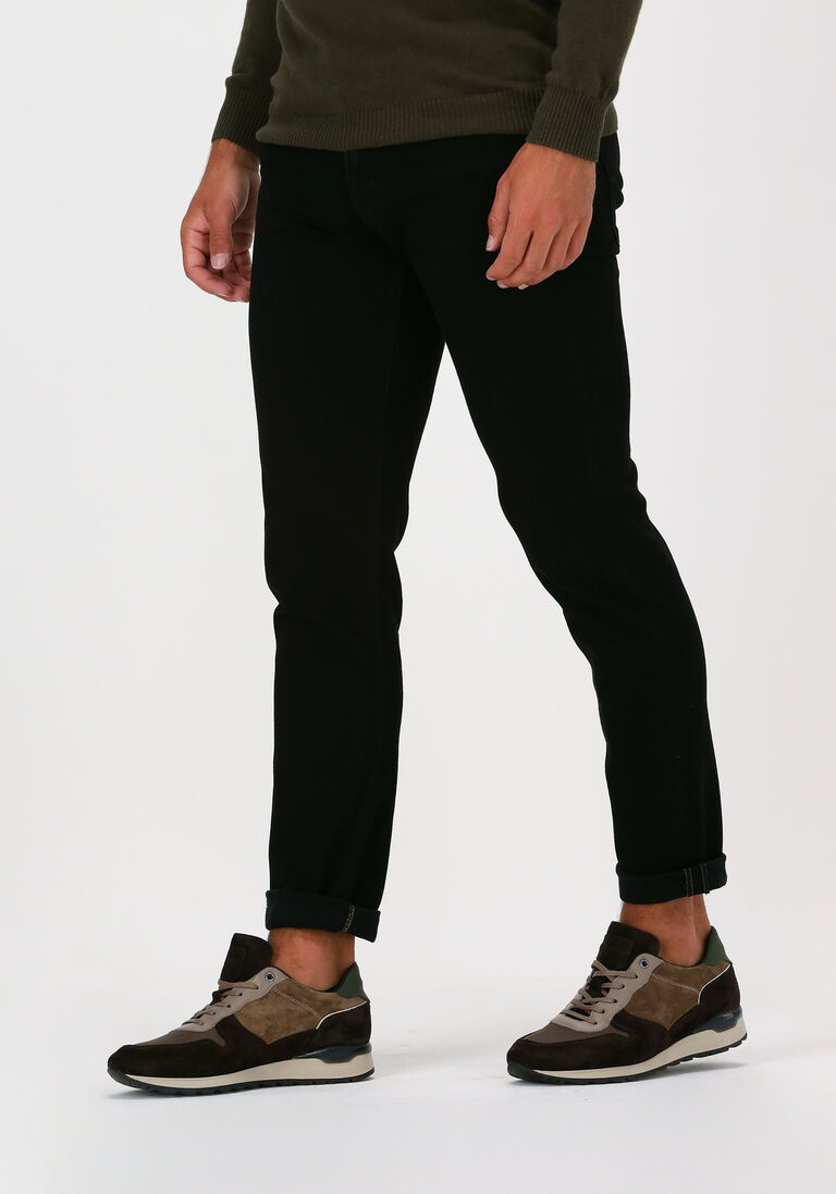 ALBERTO zwarte alberto slim fit jeans slim