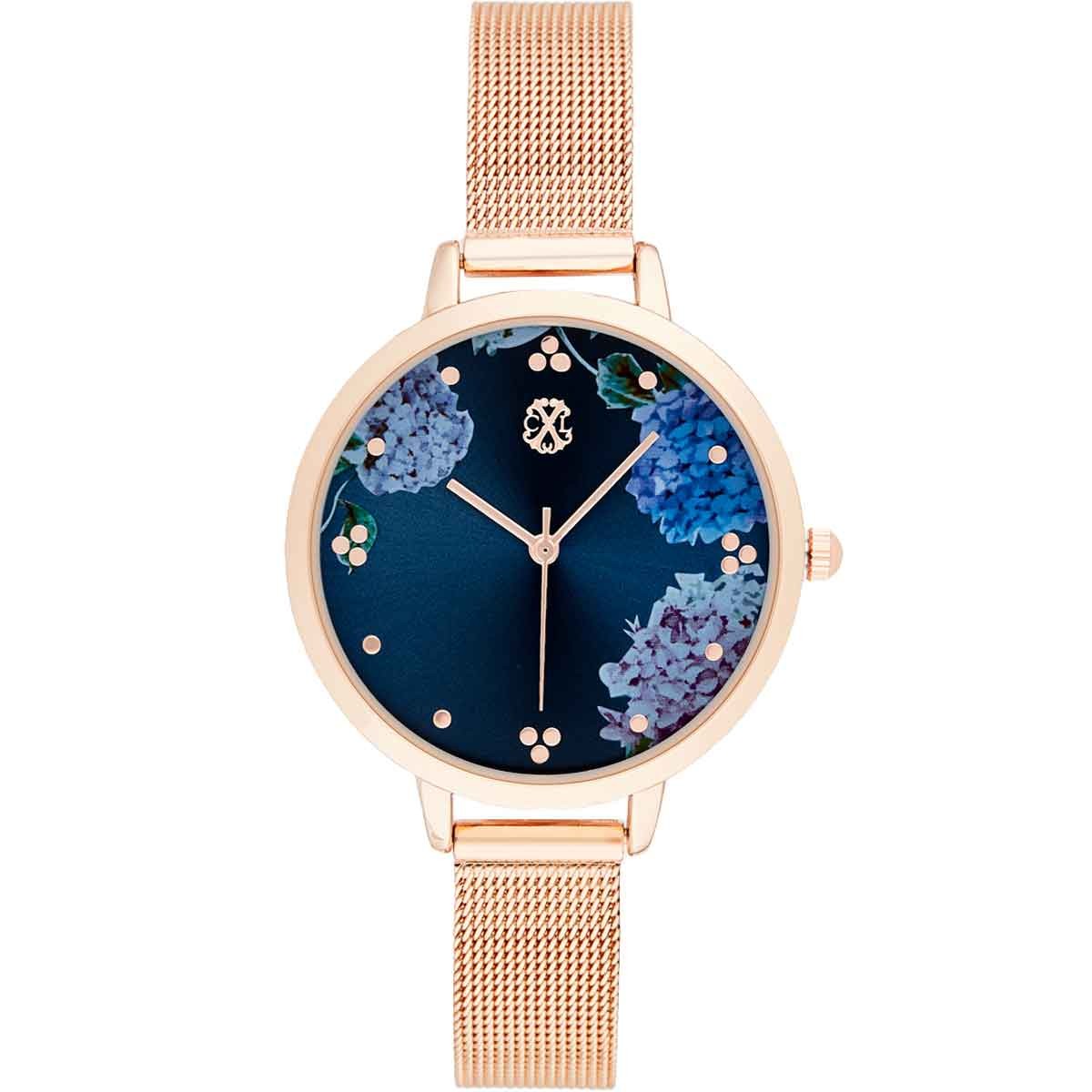 Montre à quartz - Alliage doré rose