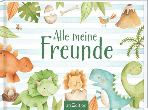 arsEdition Freundebuch Alle meine Freunde Dino