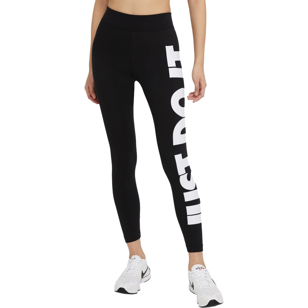 Nike Sportswear Essential Tights Damen schwarz