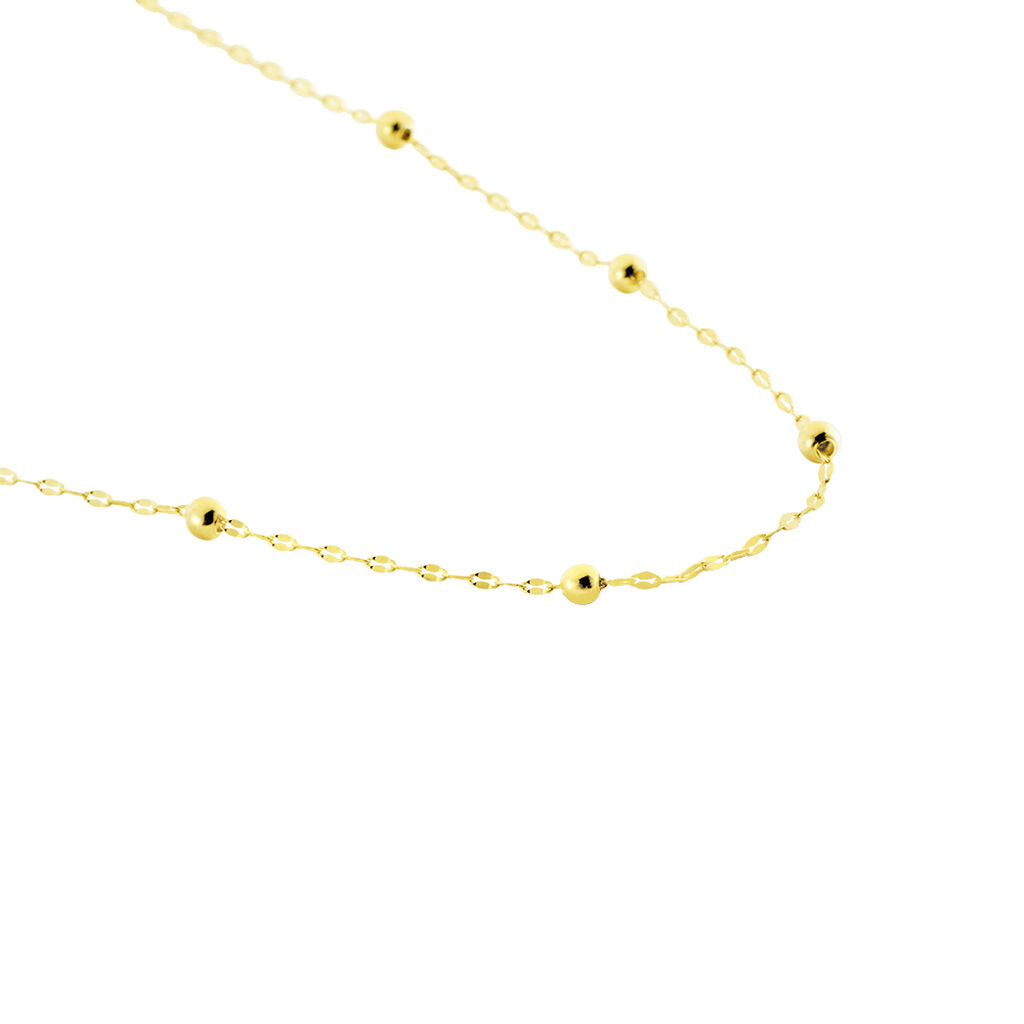 Collier Or Jaune Mettelde