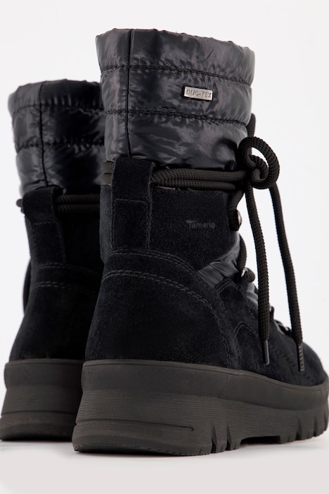 Leder-Boots, Jana Shoes, Bergsteiger-Optik, Weite H
