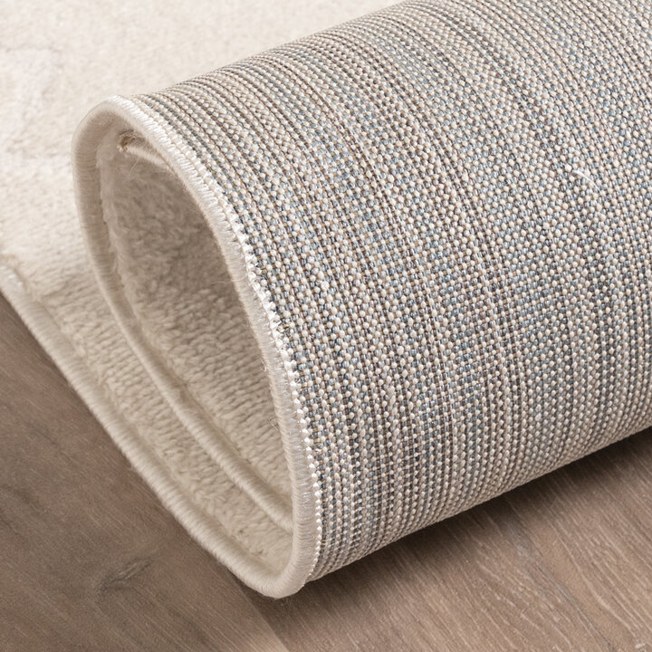 Japandi vloerkleed - Yori Abstract Lines Creme