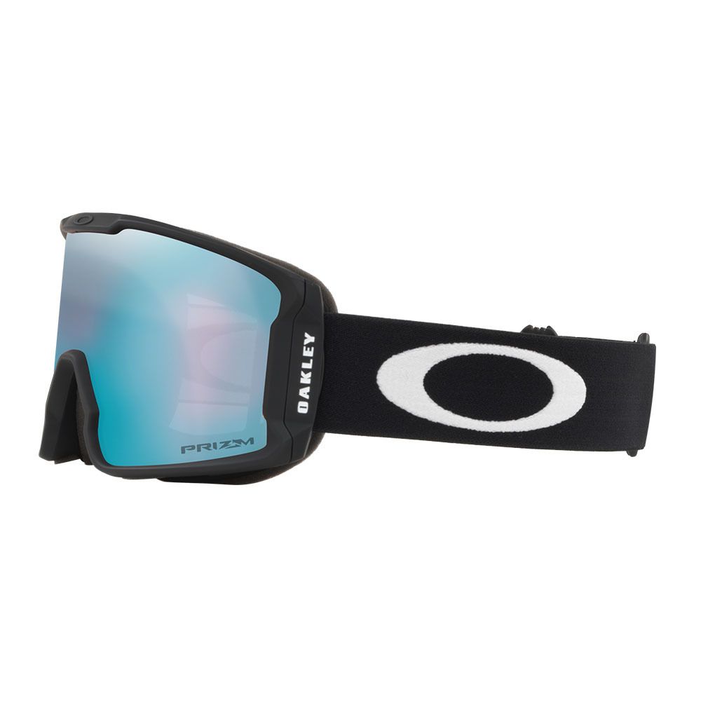 Oakley LINE MINER M - Masque ski matte black/prizm snow sapphire iridium