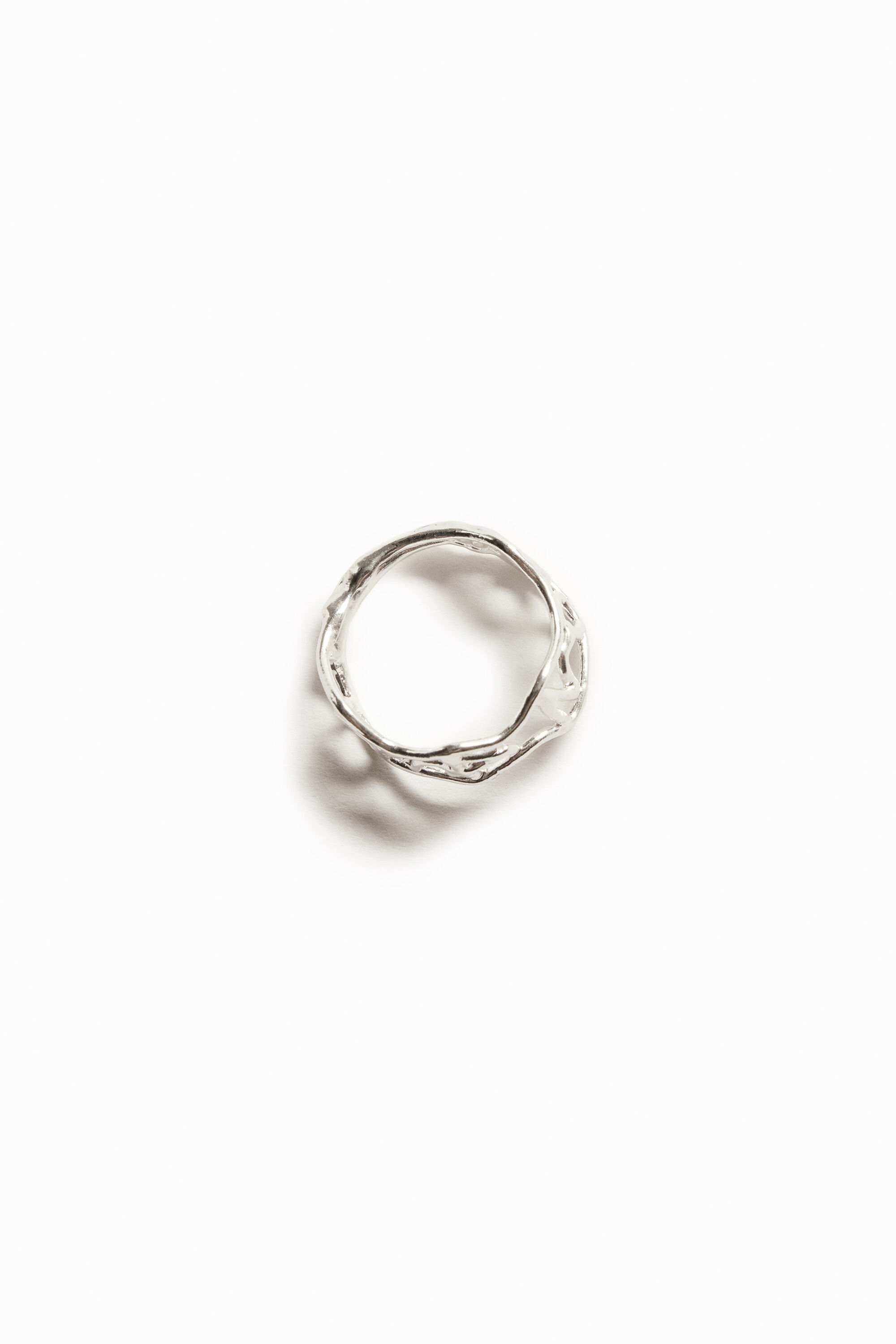 Bague message plaquée argent Zalio