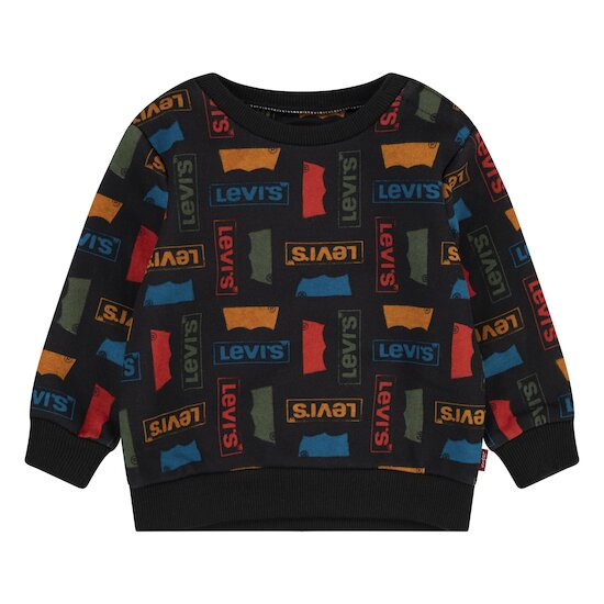 Sweat manches longues   Noir        de               Levi's Kids