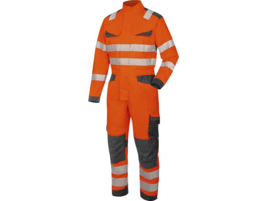 Combinaison de travail haute-visibilité fluo orange/anthracite Würth MODYF