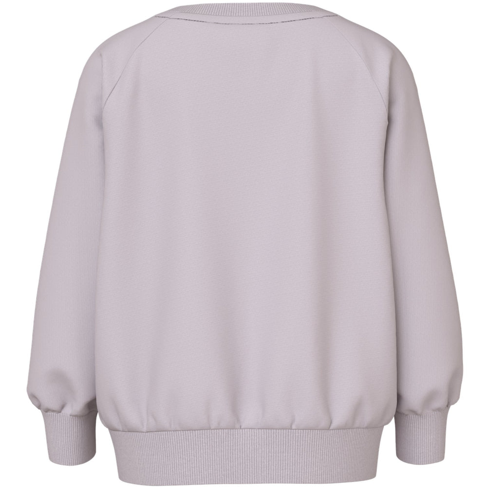 Køb Name It Lilac Marble Teddy Bear Nmfvenus Ls Nreg Sweat Unb