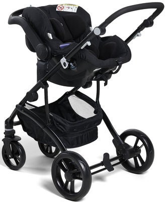 Beemoo Move 2-in-1 Kombivogn, Black