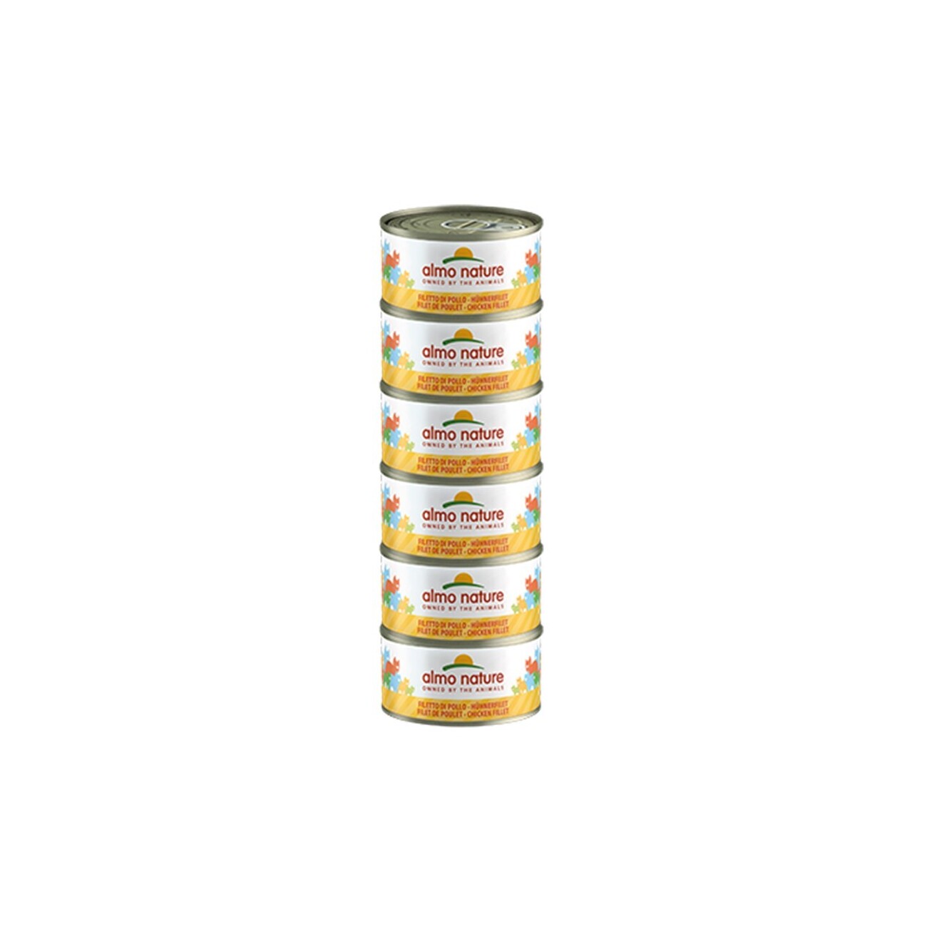 Almo nature Megapack Hühnerfilet 6x70g