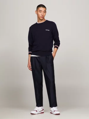 Suéter com logotipo Global Stripe Cuff