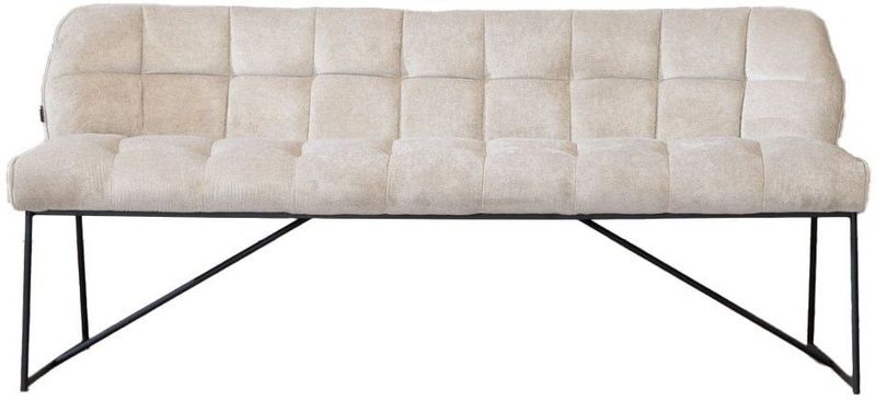 Eetkamerbank - Jelle - Waterafstotend - Polyester - 220 cm