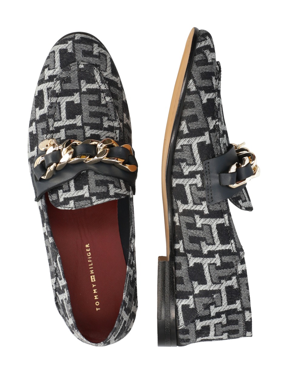 CHAIN LOAFER DENIM