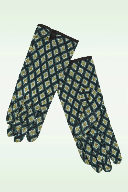 King Louie Brash handschoenen in woodbine groen