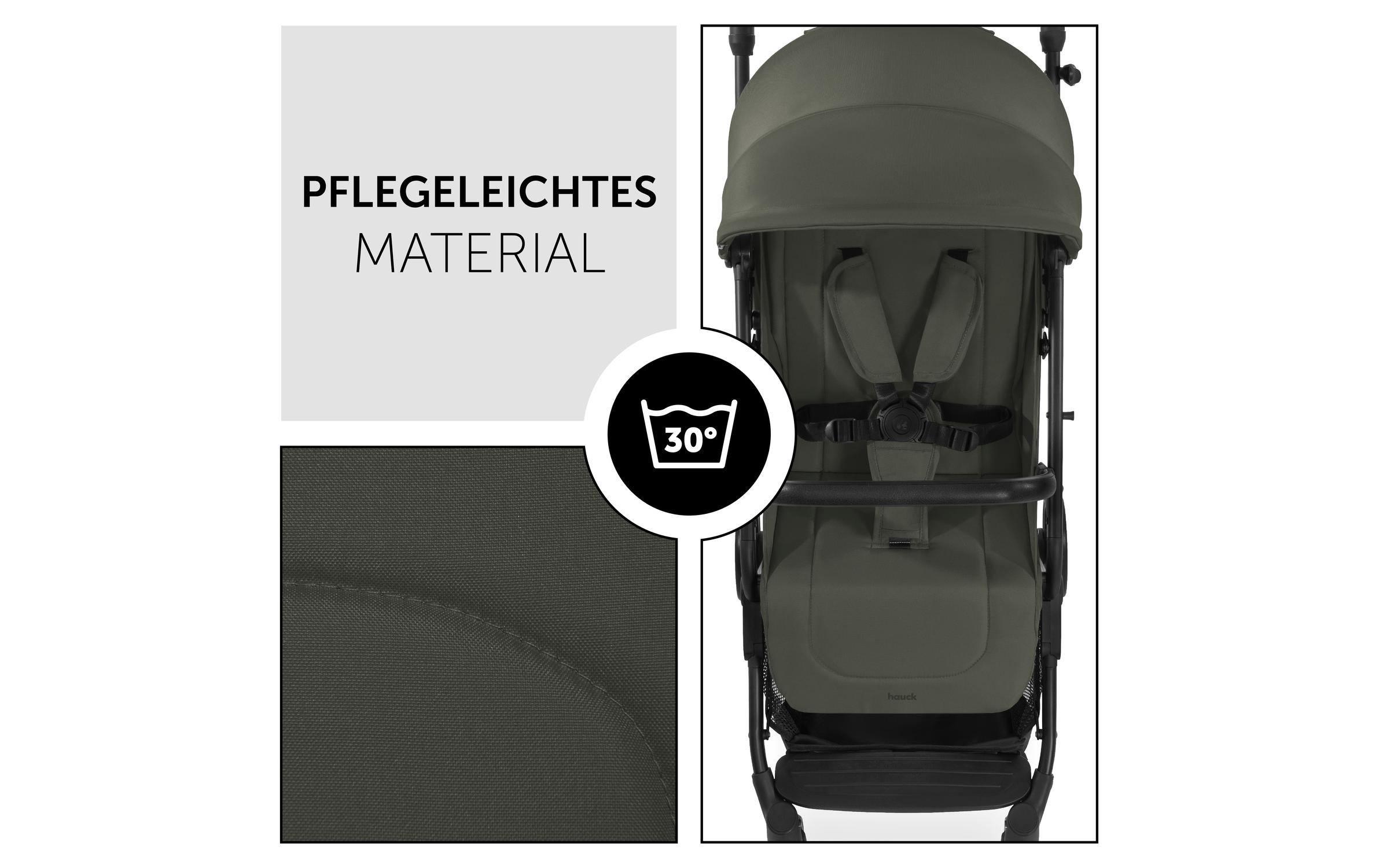 Buggy Travel N Care Dark Olive<br>Handlicher, kompakt verstaubarer Kinderwagen