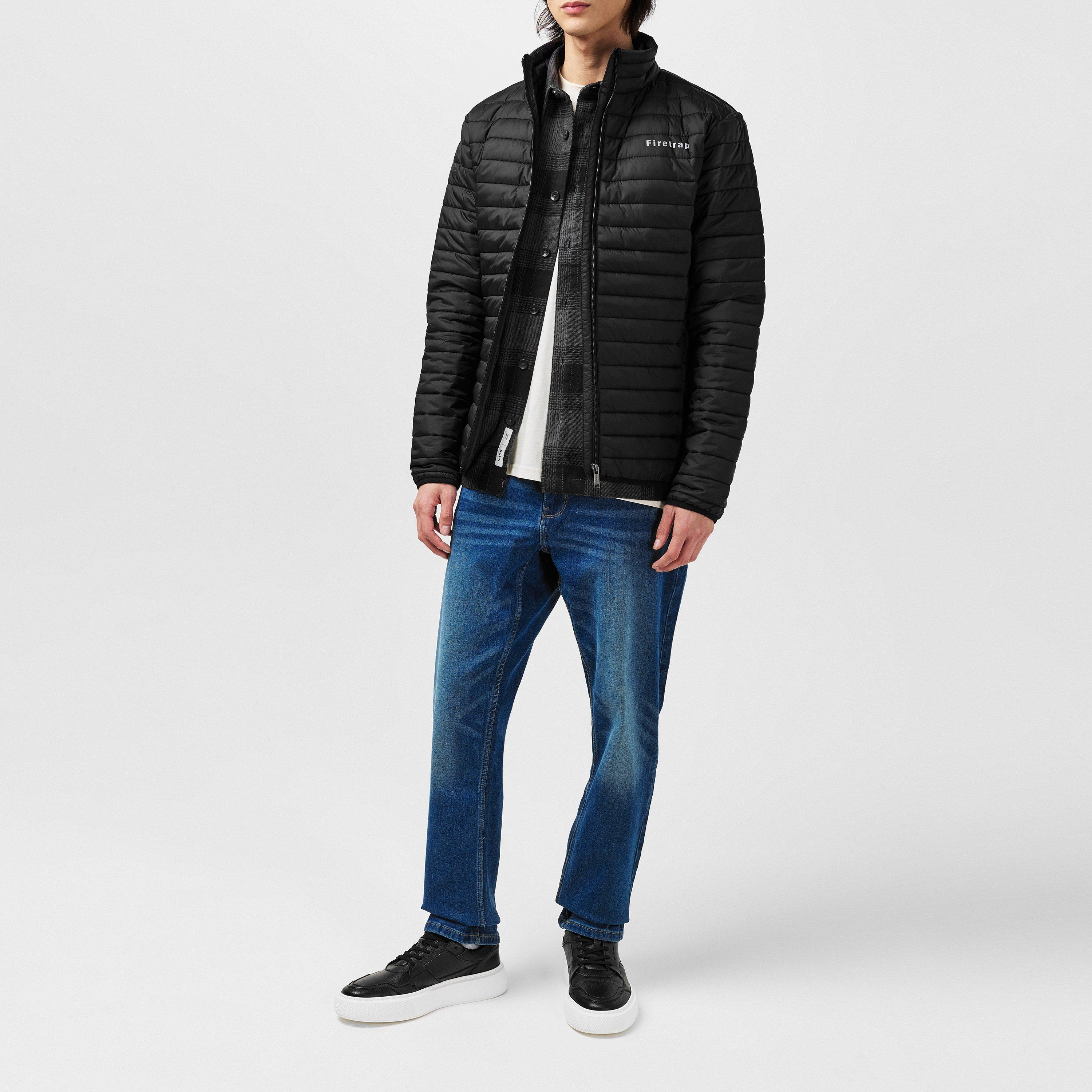 Firetrap Men’ Slim Fit Quilted Jacket