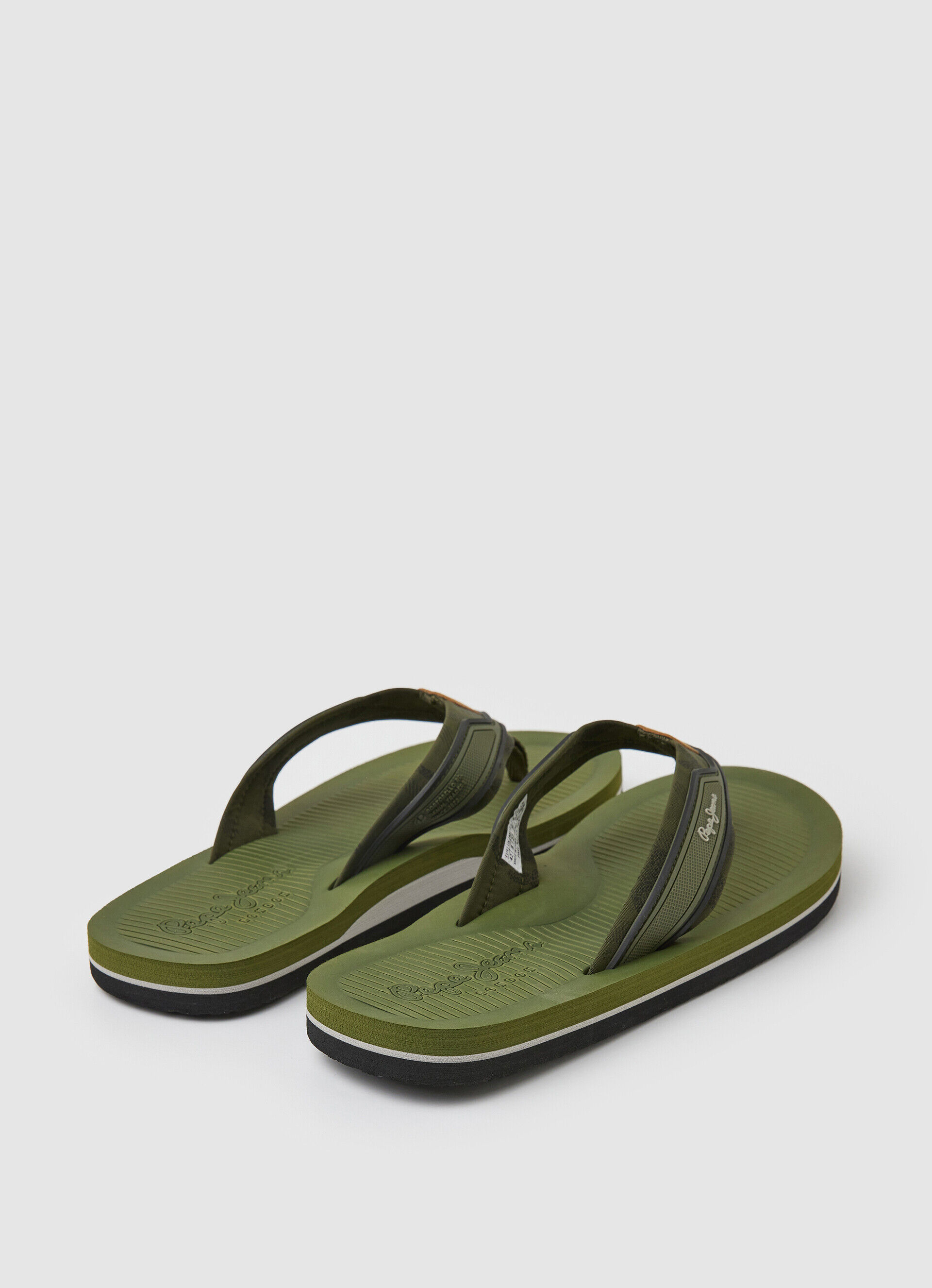 Chinelo de praia South Beach Camu - verde cáqui
