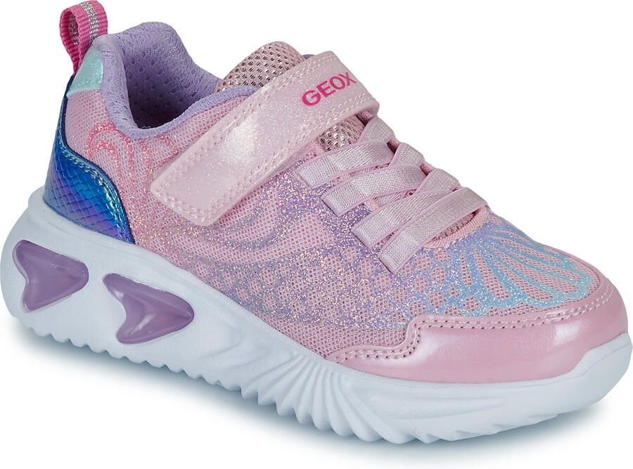 GEOX ASSISTER MEISJES Sneakers ROZE LILA