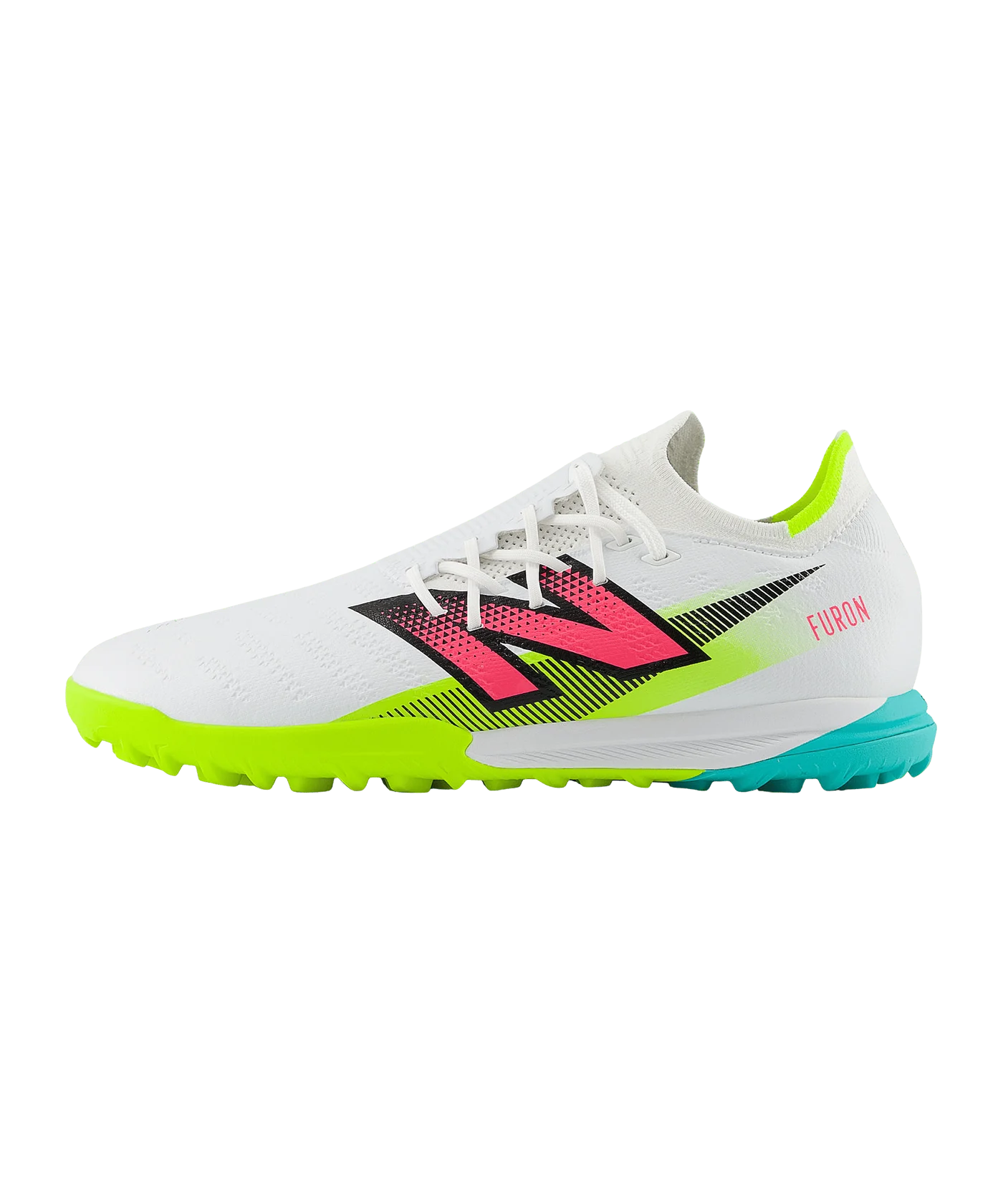 New Balance Furon Pro v7+ TF United in FuelCell Weiss FH75