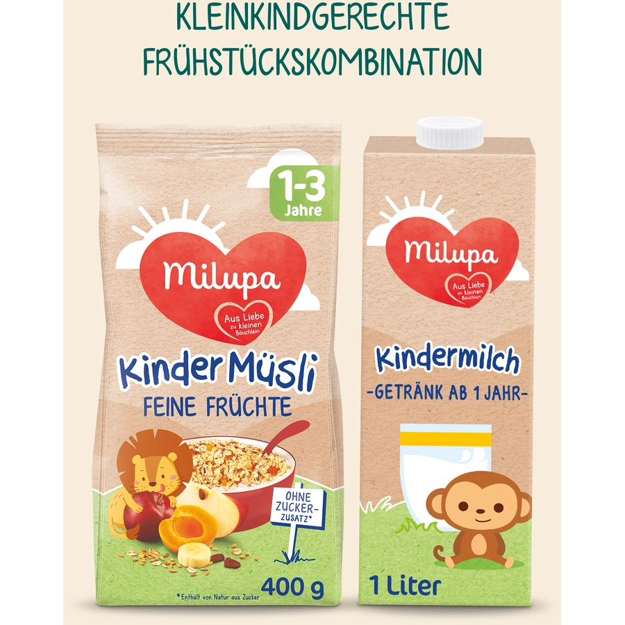 Milupa Kindermüsli Früchte 400 g ab dem 1. Jahr