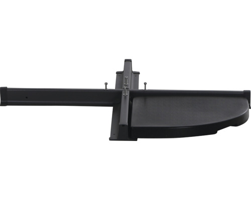 Bodemplaat Quadro light 2er sw