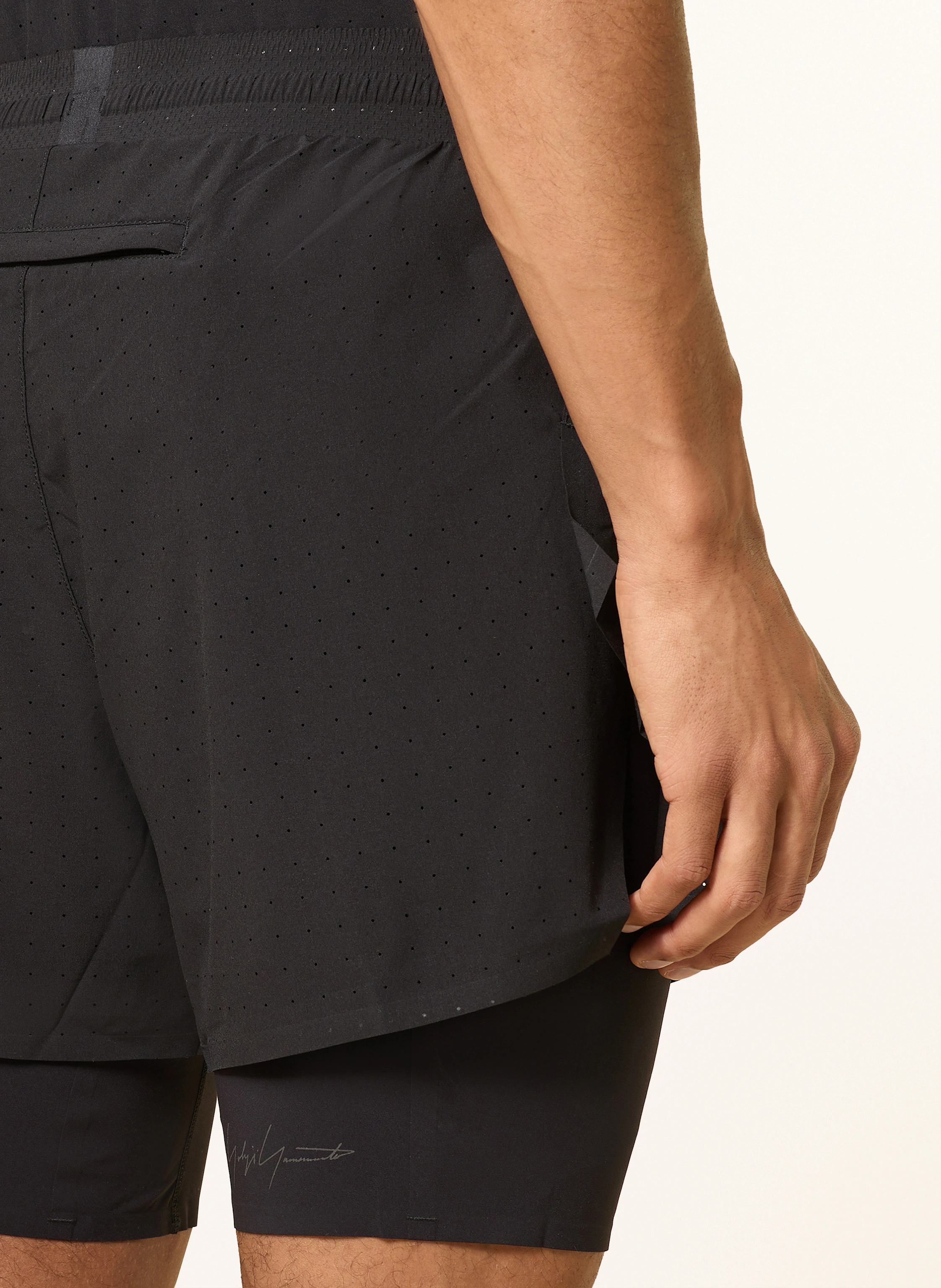 Y-3 2-in-1-Laufshorts