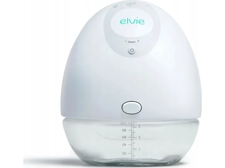 Elvie Einzelmilchpumpe - 150 ml - Electronic - Transparent - Baltas