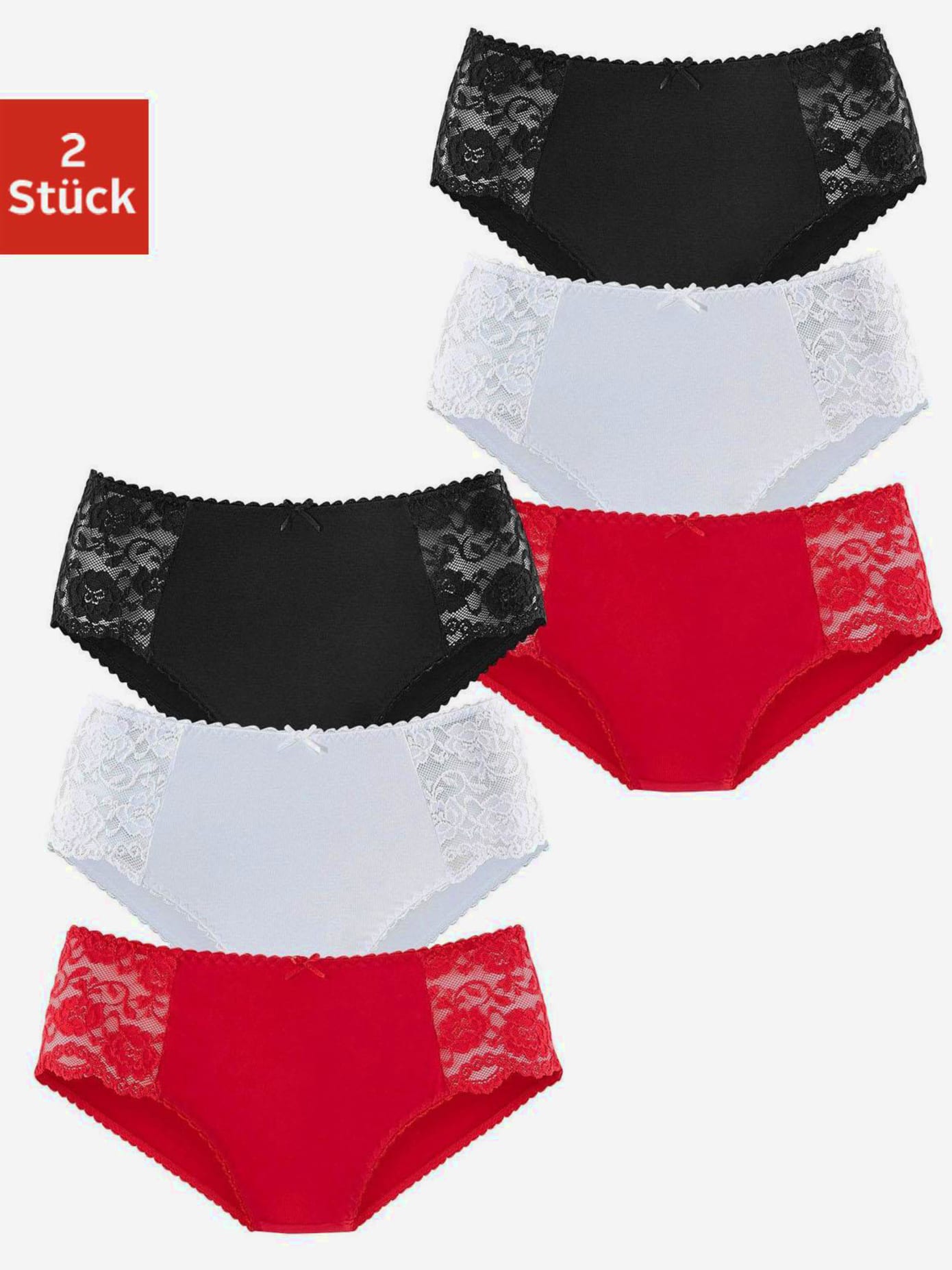 Lot de 6 slips gainants