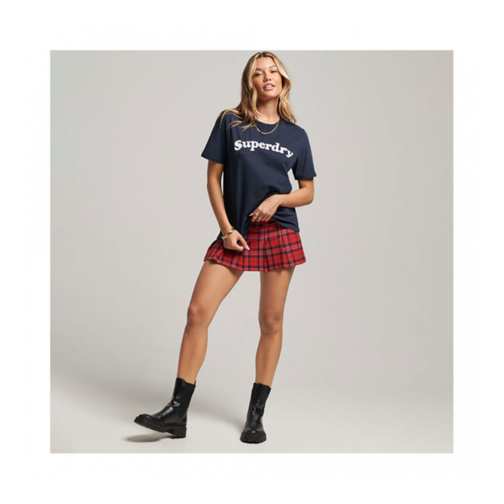 Superdry VINTAGE COOPER CLASSIC - Tee-shirt Femme eclipse navy