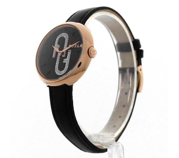 Furla Ladies Furla Bubble Black Watch WW00005008L3