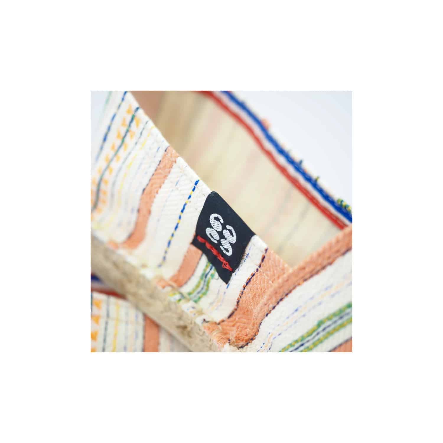 SARRANCE - Espadrilles chaussons rayées | Beige