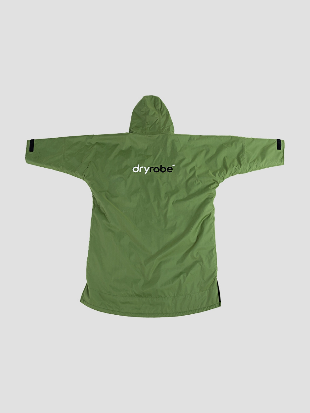 Dryrobe Advance Medium Long Sleeve Surf Poncho dark green / black
