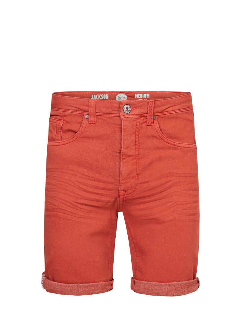 PETROL IND SHORT JOGG HOMME JEAN ORANGE