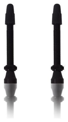 Valves Tubeless Vittoria Aluminium 60mm (x2) Noir