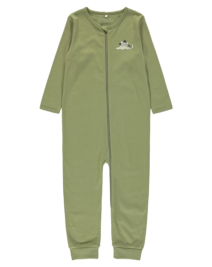 Schlafstrampler NBFNIGHTSUIT – DINO 2er-Pack in grün/weiß